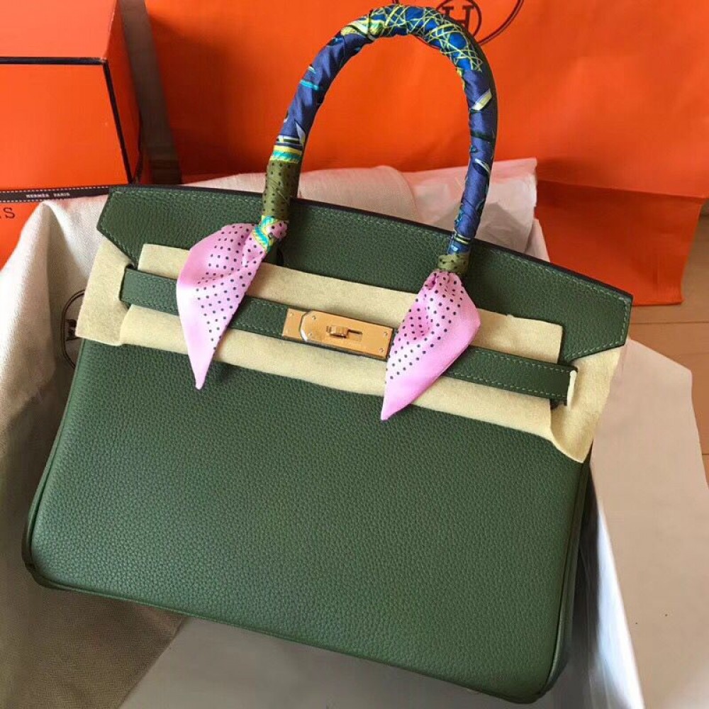 High Quality Replica Hermes Birkin 30 Handmade Bag In Canopee Clemence Leather $ 549 USD